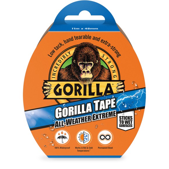 Gorilla All-Weather Extreme Tape, 11m