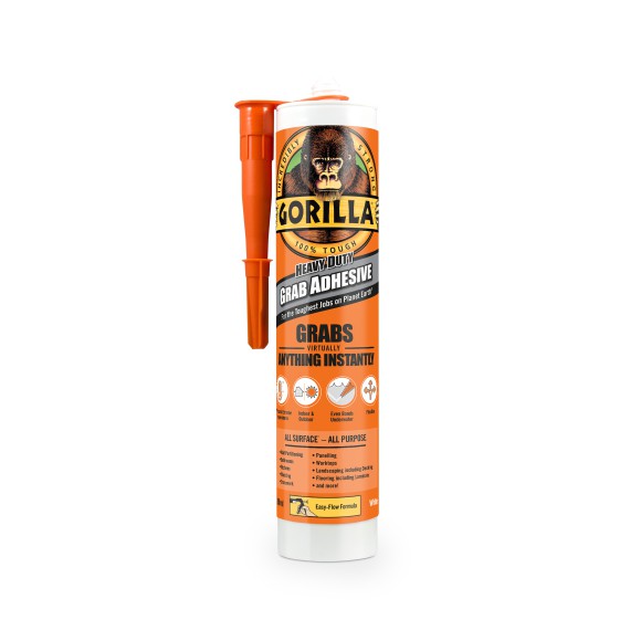 Gorilla grab Adhesive tube - white