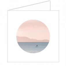 Paddle Boarder Greeting Card