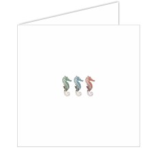 Seahorses Greeting Card