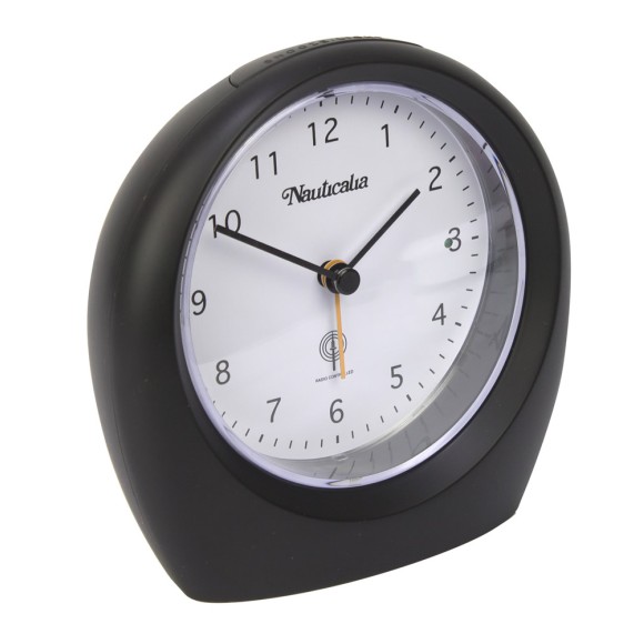Circular Clock (RC), black, 17cm