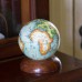 Globe on Wooden Pedestal, 12cm