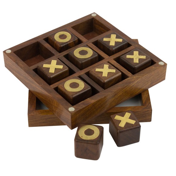 Naval-style Noughts & Crosses Game, 12cm