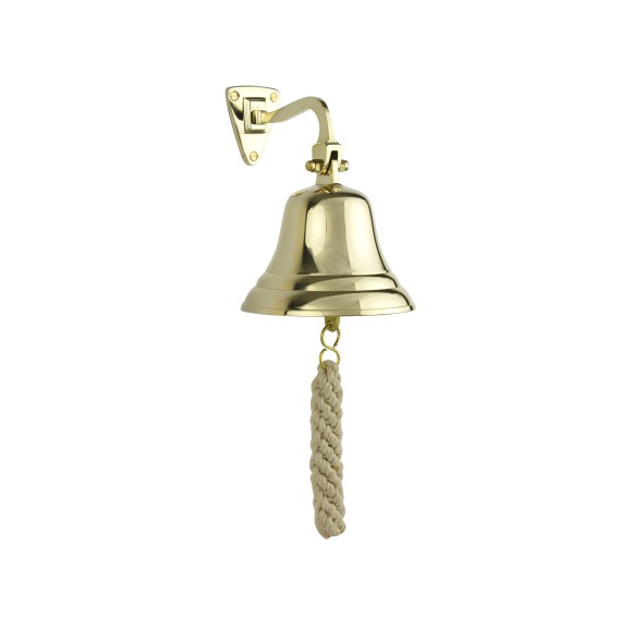 4" Quayside Bell with Lanyard