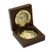 Admiral's Clock & Compass Box, 9x9cm