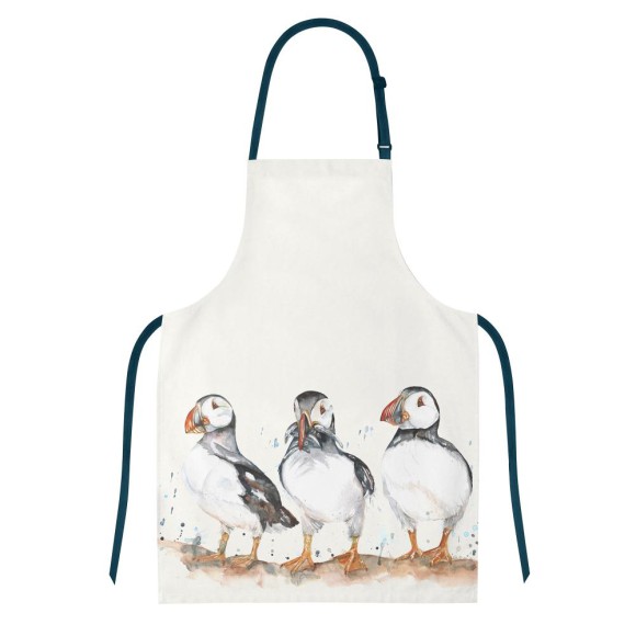 Meg Hawkins Puffin Trio Apron