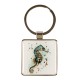 Meg Hawkins Seahorse Keyring