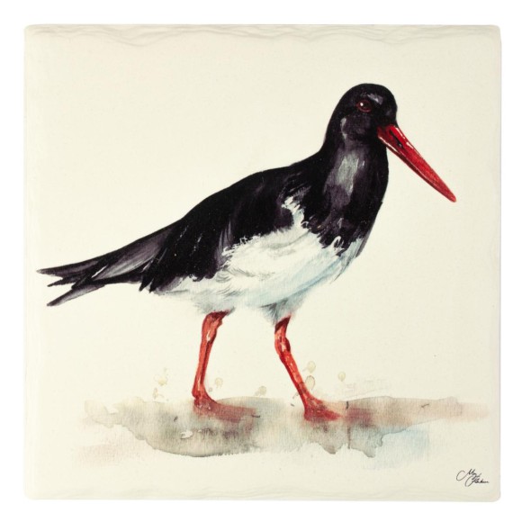 Meg Hawkins Oystercatcher Trivet Pot Rest, 16x16cm