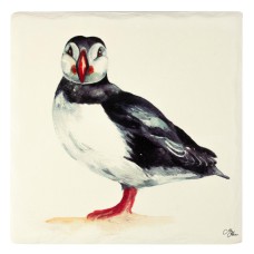 Meg Hawkins Puffin Trivet Pot Rest, 16x16cm