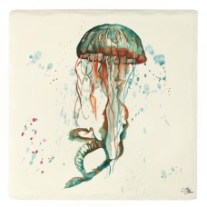 Meg Hawkins Jellyfish Trivet Pot Rest, 16x16cm