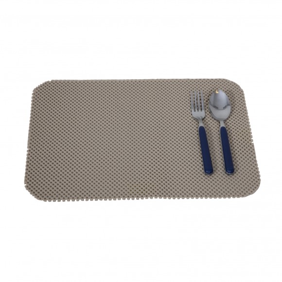 Stay Put Placemat (1), taupe
