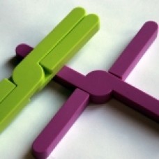 Silicone Folding Trivet - Purple