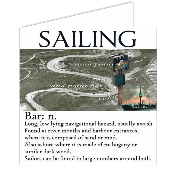 Sailing Card - Bar