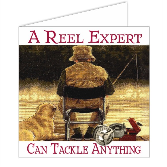 Fishy Tales Card - A reel expert...