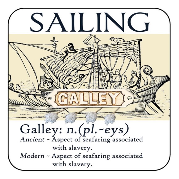 Coaster - Salty Saying - Galley