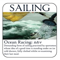 Coaster - Salty Saying - Ocean Racing