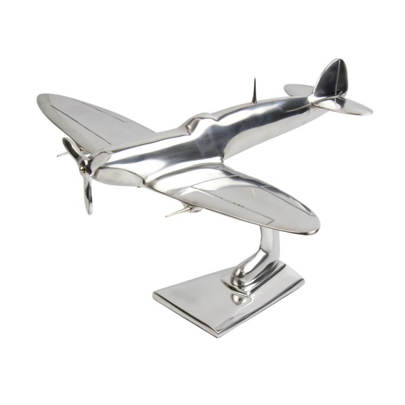 Aluminium Spitfire Sculpture, 29cm