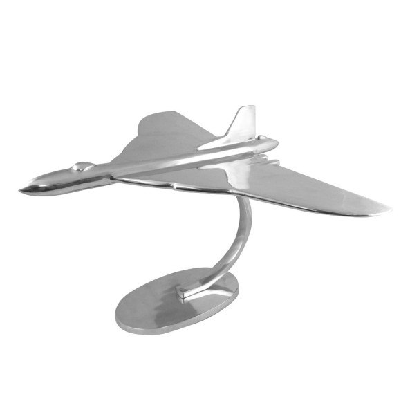 Aluminium Vulcan Sculpture, 77cm wingspan