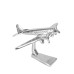 Aluminium DC3 Dakota Sculpture, 30cm