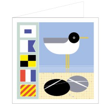 All at Sea Card - Salty Code Flags