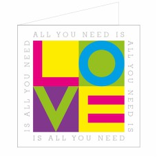 All at Sea Card - All You Need Is Love