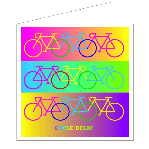 All at Sea Card - Cycle-Delic