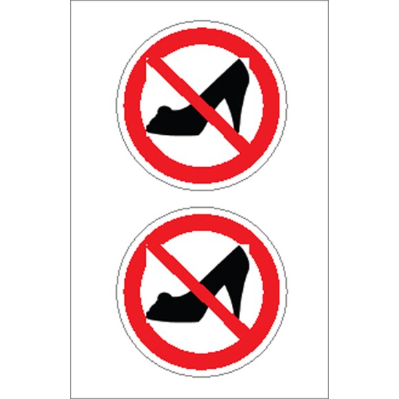 Boat Sticker - No heels (S)