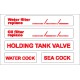 Boat Sticker - Water filter/Oil filter (S)