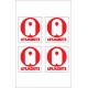 Boat Sticker - Life jacket logo (S)