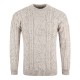 Classic Aran Jumper, skiddaw, S