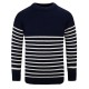 Breton Crew Sweater, navy, S