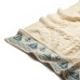 British Wool Nautical Throw, ecru, 150x120cm