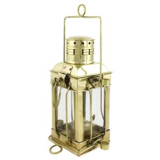 Brass Electric Cargo Lamp, 39cm