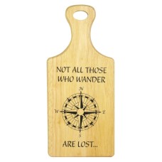 Compass Rose Wooden Board, 34cm 