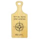 Compass Rose Wooden Board, 34cm 