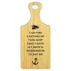 Captain of This Ship Wooden Board, 34cm 