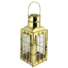 Chief Cargo Electric Lamp, brass