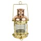 Brass/Copper Anchor Oil Lamp, 29cm