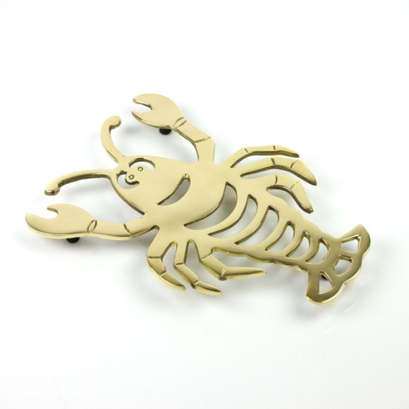 Brass Lobster Trivet