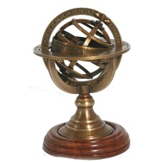 Armillary Sphere Paperweight, 13cm