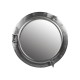 Aluminium Porthole Mirror, dark pewter, 38cm