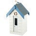 Beach Hut Money Box, white, 16cm