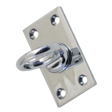 Chrome Supporting End Eye Plate