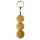 Cork Keyring with Triple Ball