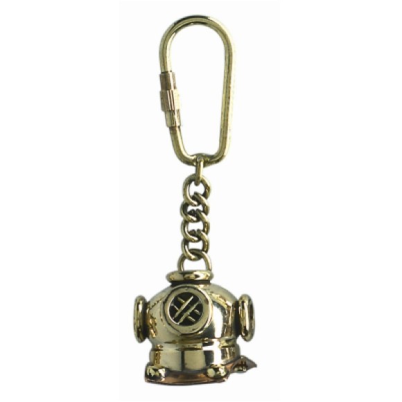 Diving Helmet Keyring