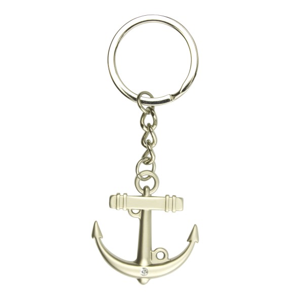 Anchor (Gemstone) Keyring