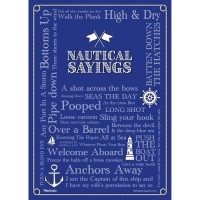 Nautical Sayings Tea Towel, 71x51cm