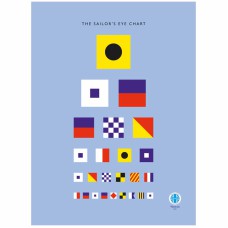 Sailor's Eye Chart Tea Towel