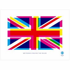 Britannia Waives Rules Tea Towel