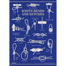 Knots, Bends, and Hitches Tea Towel, 71x51cm